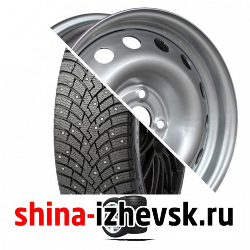 Колесо в сборе Pirelli Winter Ice Zero 2 215/65 R16 T 102 + Trebl X40048 TREBL 6.5xR16 4×100 ET40 DIA60.1 Серебристый в Ижевске